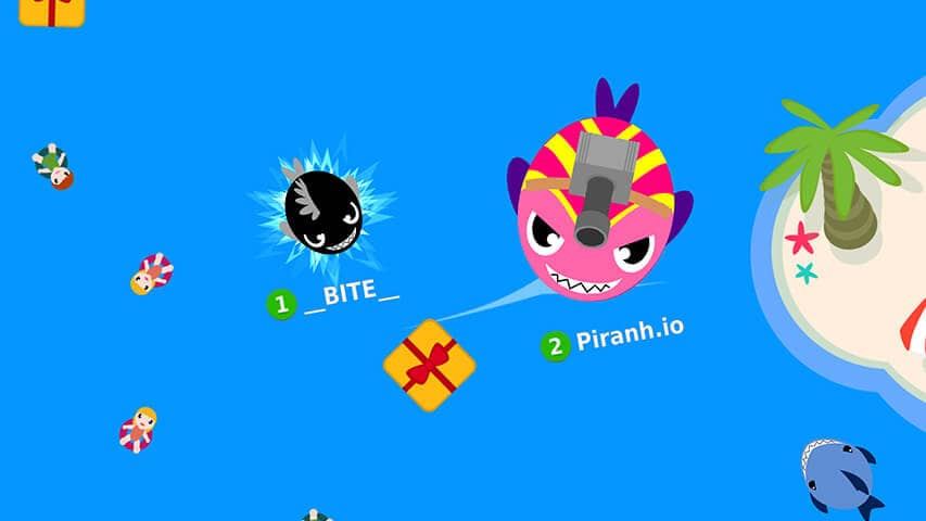 Click Jogos Online game Piranh.io – Online & offline io game